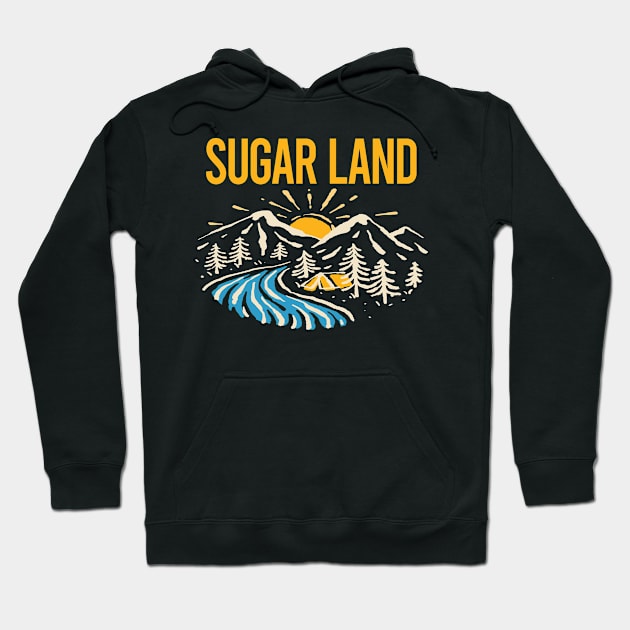 Nature Landscape Sugar Land Hoodie by rosenbaumquinton52